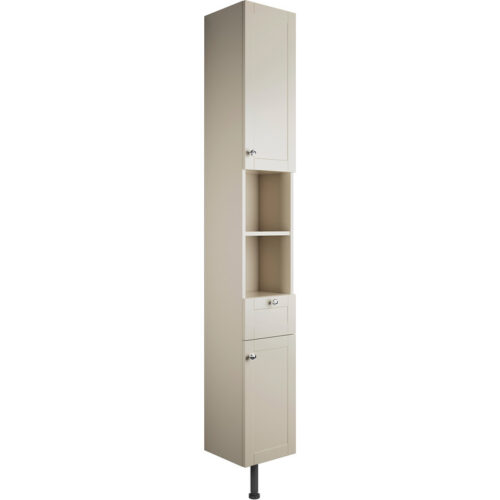 Reno 300mm 2 Door Tall Unit - Matt Latte