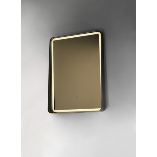 Cante 600x800mm Edge-Lit Mirror - Black
