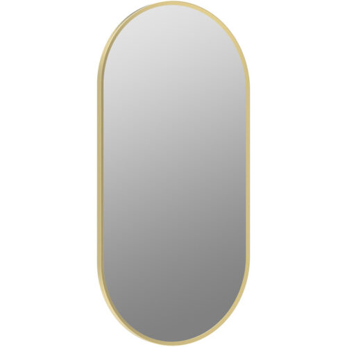 Betwa 800x400mm Oblong Mirror - Brushed Brass