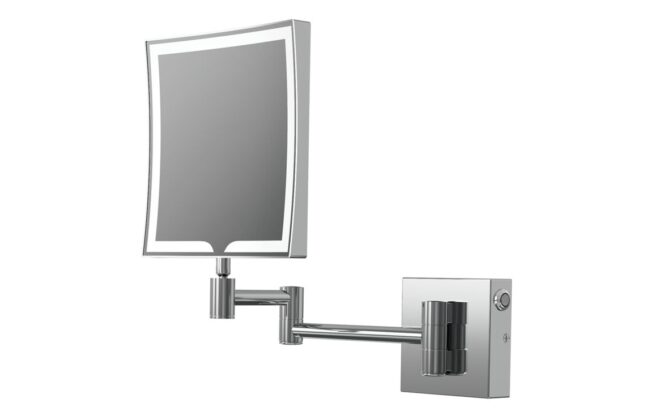 Bono Square LED Cosmetic Mirror – Chrome