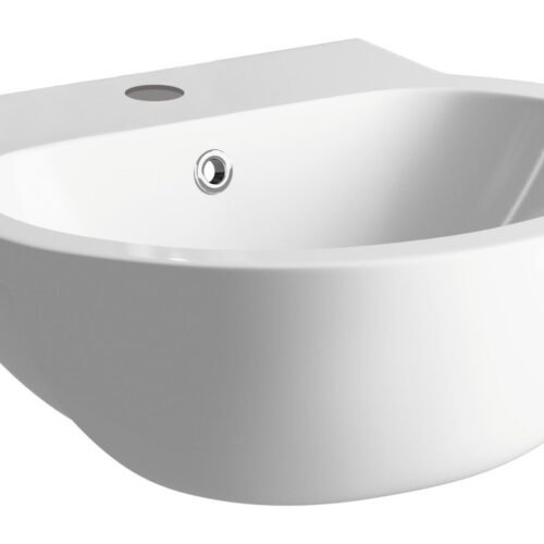 November 540x500mm 1TH Semi Recessed Basin