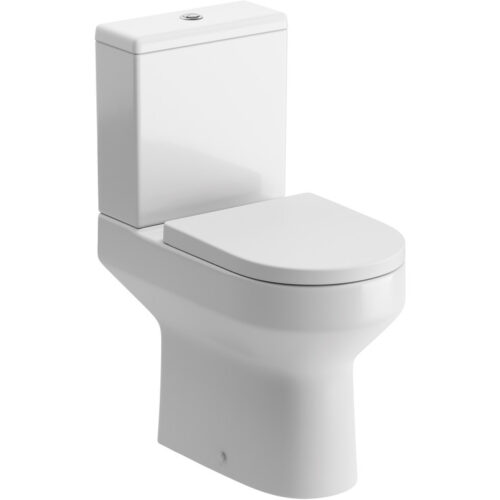 July C/C Open Back Comfort Height WC & Soft Close Seat