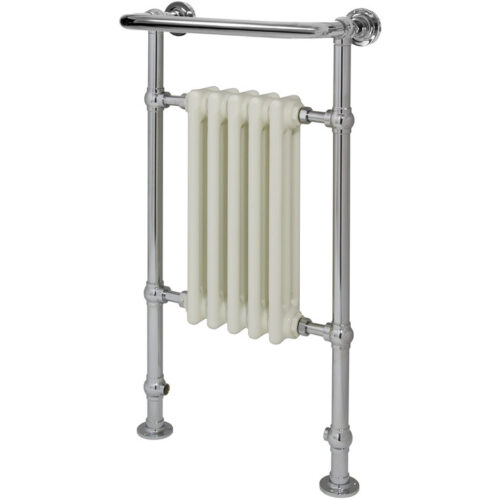 Blake 538x965mm Traditional Radiator - White