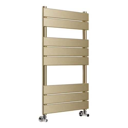 Antares Square Ladder Radiator (500x840mm) - Brushed Brass