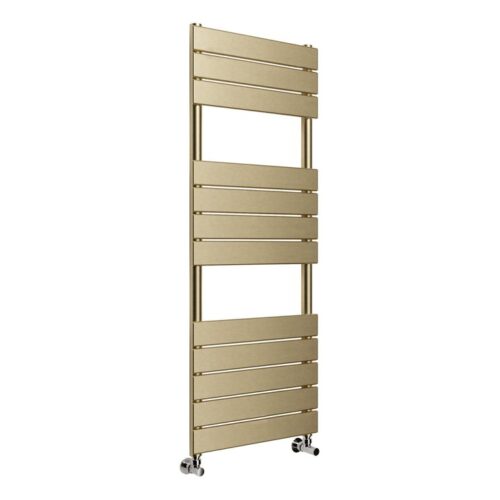 Antares Square Ladder Radiator (500x1200mm) - Brushed Brass