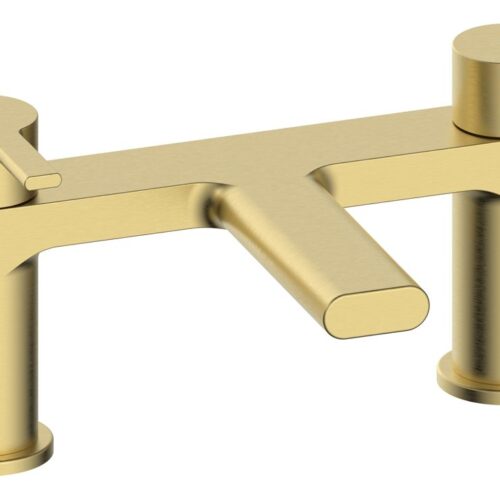 Umber Bath Filler - Brushed Brass