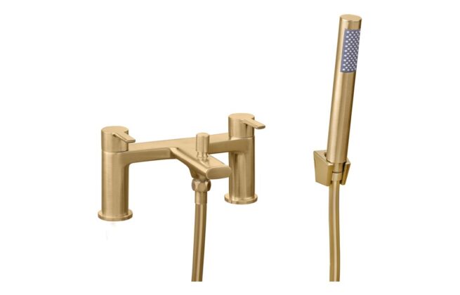 Umber Bath/Shower Mixer – Brushed Brass