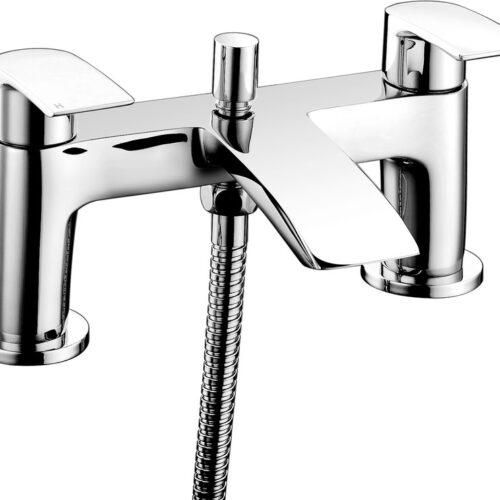 Topaz Bath/Shower Mixer - Chrome