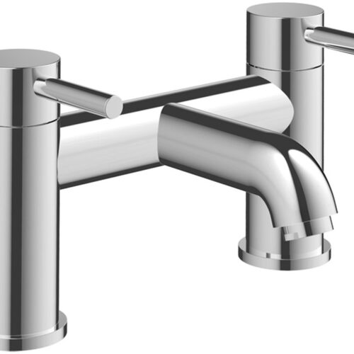 Memphis Bath Filler - Chrome