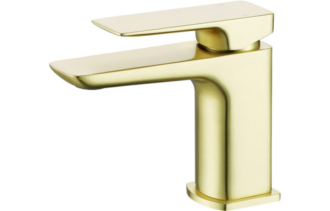 Finissimo Mono Basin Tap – Brushed Brass