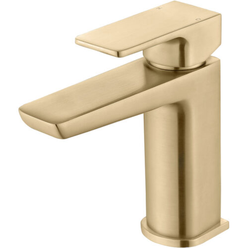 Oslo Basin Tap - Brushed Brass