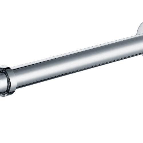 Modern Bottle Trap  Extension & Flange - Chrome