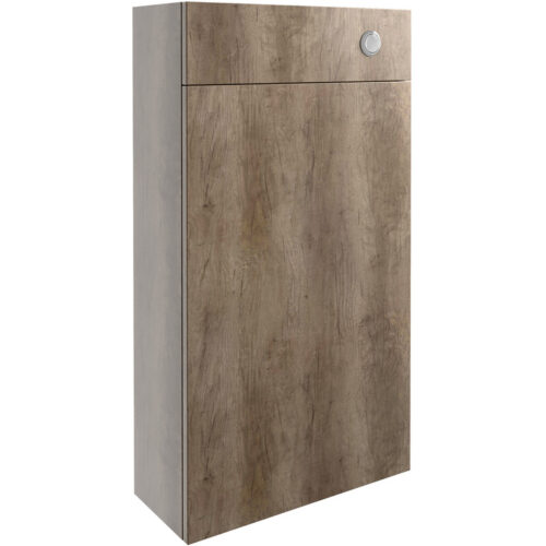 Tundra 500mm Slim WC Unit - Nebraska Oak
