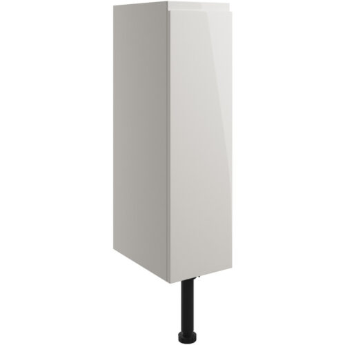 Mirage 200mm Toilet Roll Holder - Pearl Grey Gloss
