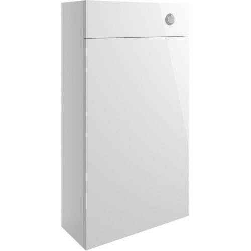 500mm Slim WC Unit - White Gloss