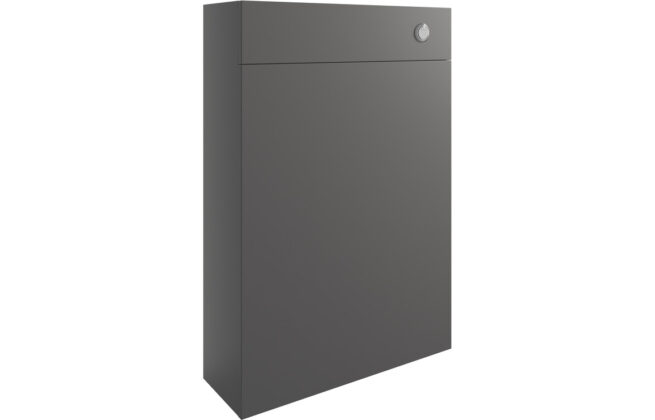 Mirage 600mm Slim WC Unit – Onyx Grey Gloss
