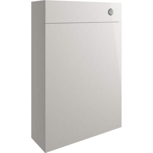 Mirage 600mm Slim WC Unit - Pearl Grey Gloss