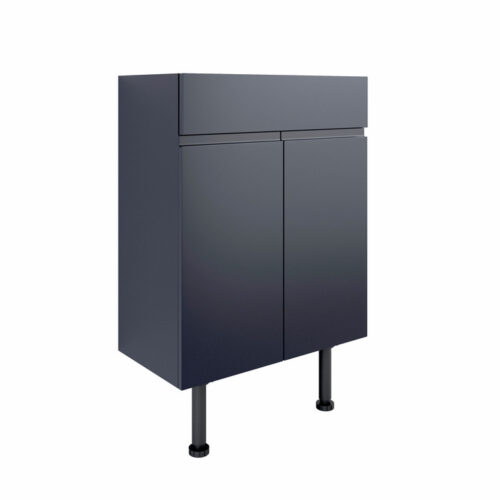Mirage 600mm Basin Unit - Matt Indigo Blue