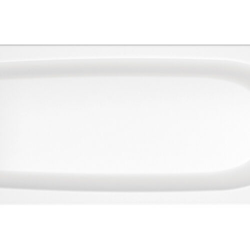 Trax D Shape Single Ended 1700x700x550mm 2TH Bath w/Legs