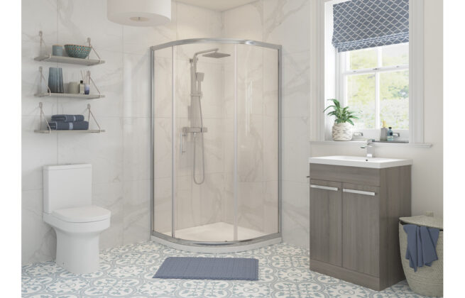 Royal 800mm 1 Door Quadrant