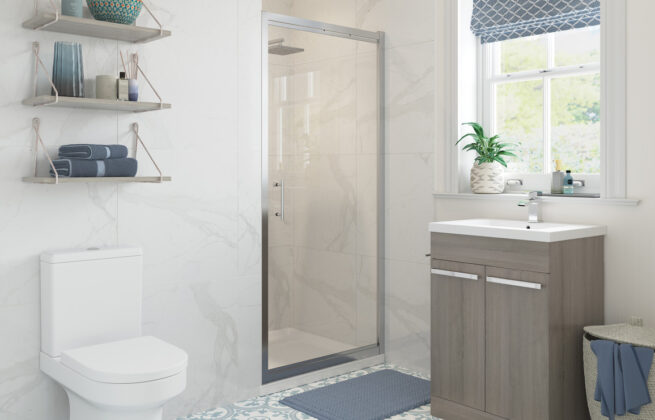 Royal Framed 900mm Pivot Door