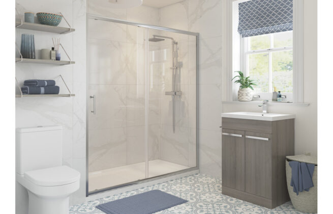 Royal 1200mm Sliding Door & 760mm Tray Pack
