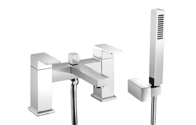 Quadro Bath Shower Mixer With Shower Kit