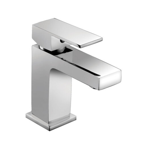 Quadro Mono Basin Mixer With Click Clack