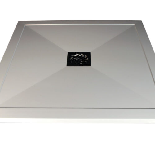 25mm Ultra-Slim 1200mm x 900mm Offset Quadrant Tray & Waste - Left Hand