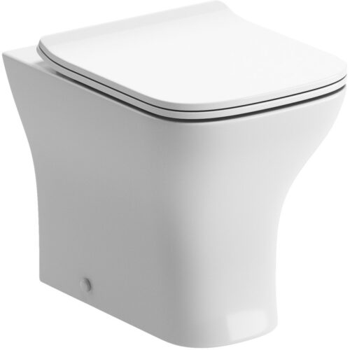 April Back To Wall WC & Slim Soft Close Seat