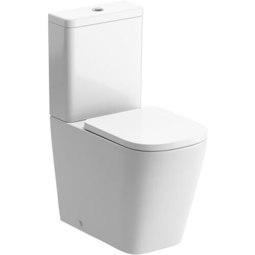 Saturn Rimless C/C Comfort Height WC & S/C Seat