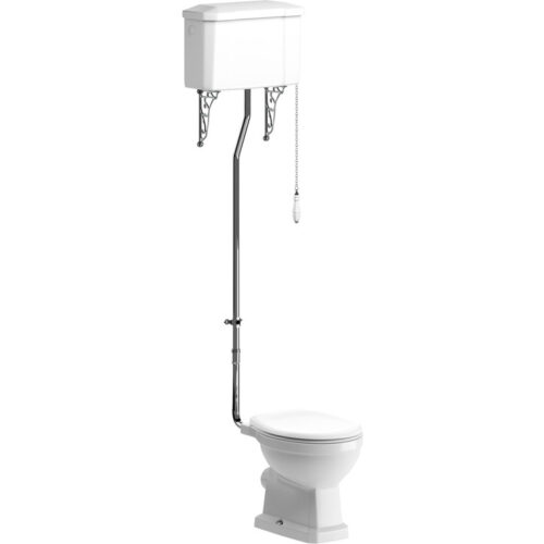 Moon High Level WC & Standard Soft Close Seat