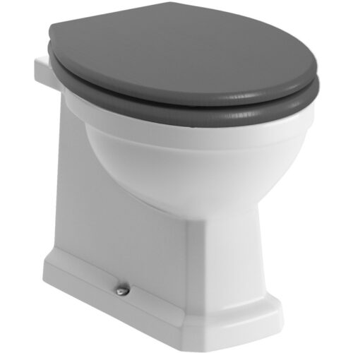 Moon BTW WC & Grey Ash Soft Close Seat
