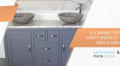 Is a Marble Top Vanity Worth It Pros & Cons from Bathrooms and More Store