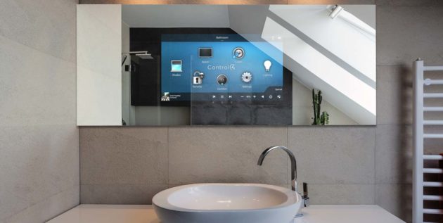 Modern Smart Digital Mirror Smart Mirror in the Bathroom