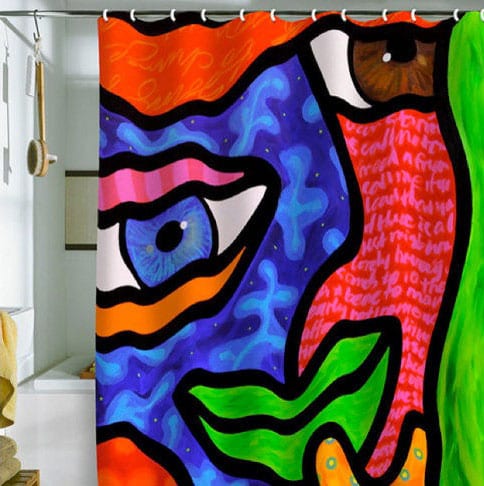 Bathrooms - Shower Curtains - Work of Art