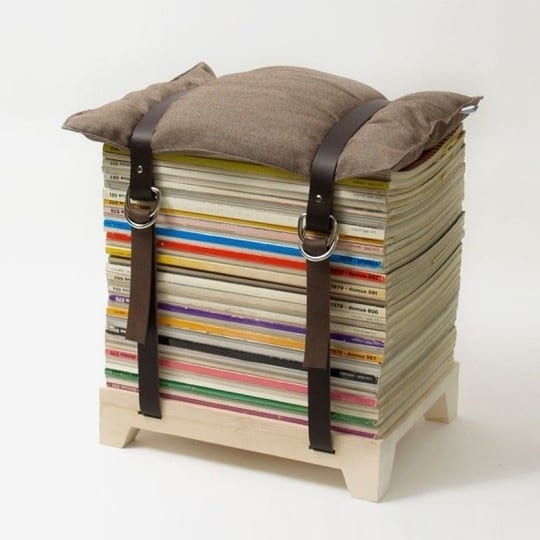 Interiors - Magazine Stool