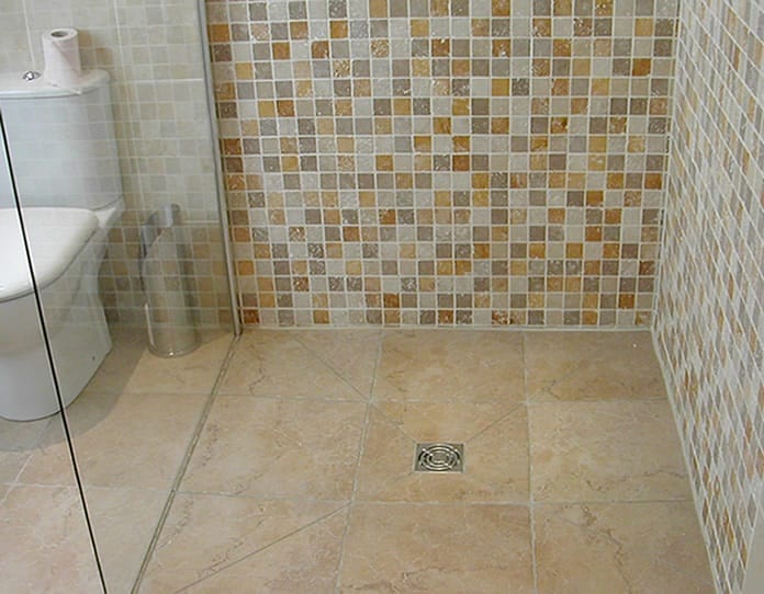 Wet Room - Sloped Floor