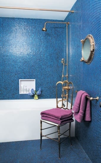 bathroom mirror porthole